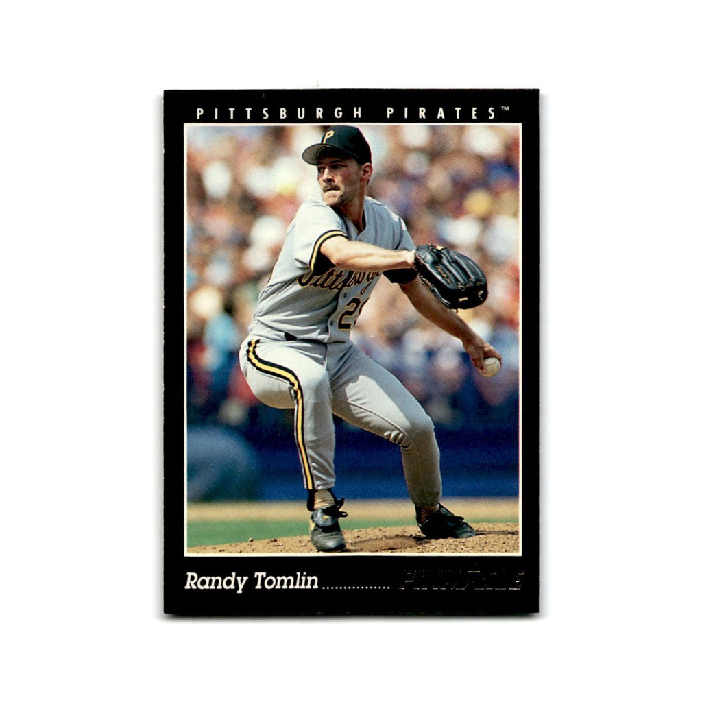 Randy Tomlin 1993 Pinnacle #74 Pittsburgh Pirates Baseball Card NM