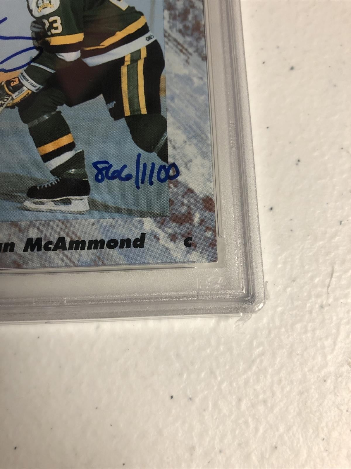 1991 CLASSIC 4 SPORT DEAN MCAMMOND PSA GRADED MINT 9 PSADNA CERTIFIED 866/1100