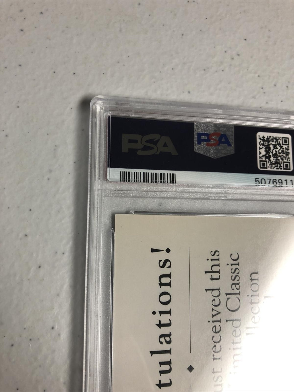 1991 CLASSIC 4 SPORT DEAN MCAMMOND PSA GRADED MINT 9 PSADNA CERTIFIED 866/1100