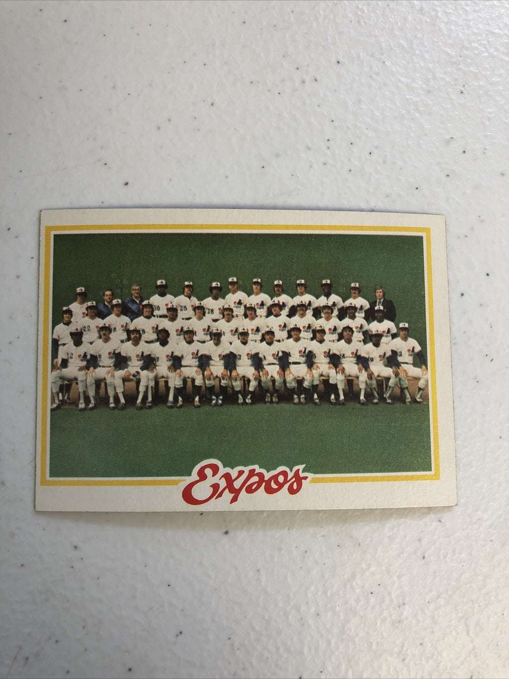 1978 TOPPS TEAM CHECKLIST MONTREAL EXPOS #244