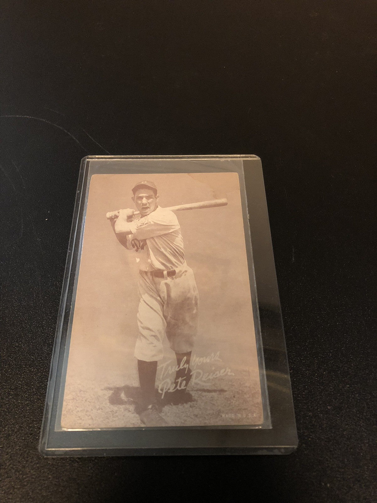 ORIGINAL RARE PETE REISER POSTCARD