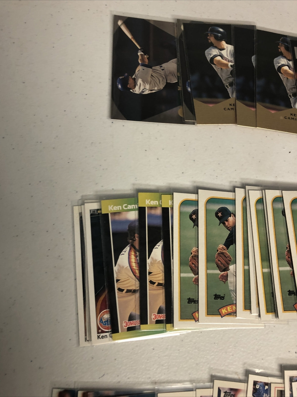 Ken Caminiti baseball card lot 140+ card Astros