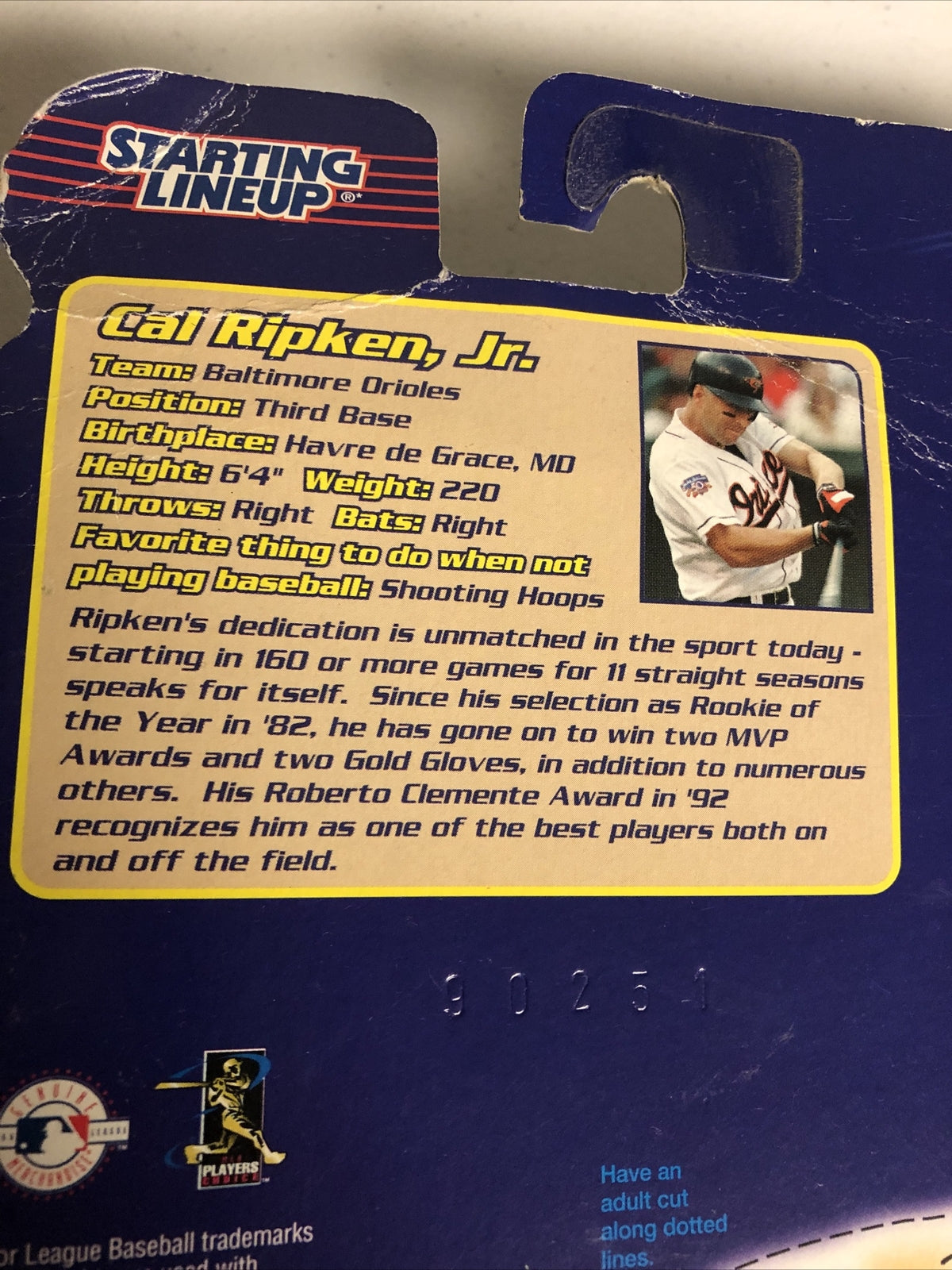 FACTORY SEALED 1998 STARTING LINEUP PRO ACTION CAL RIPKEN JR FIGURE