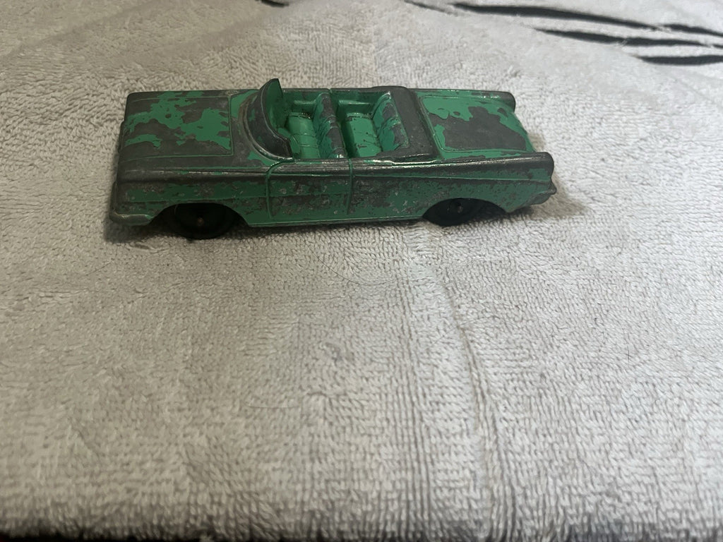 VINTAGE TOOTSIETOY GREEN OLDSMOBILE CONVERTIBLE CHICAGO 24! 5 1/2”
