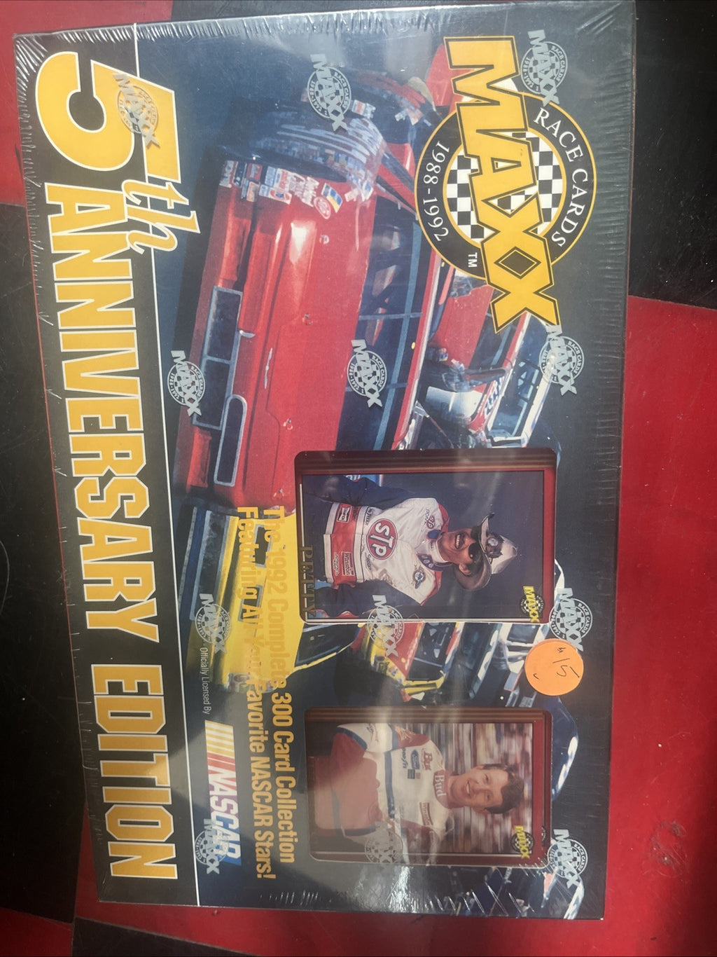 Maxx 1992 5th Anniversary Edition 300 Card Set NASCAR Factory Sealed Complete