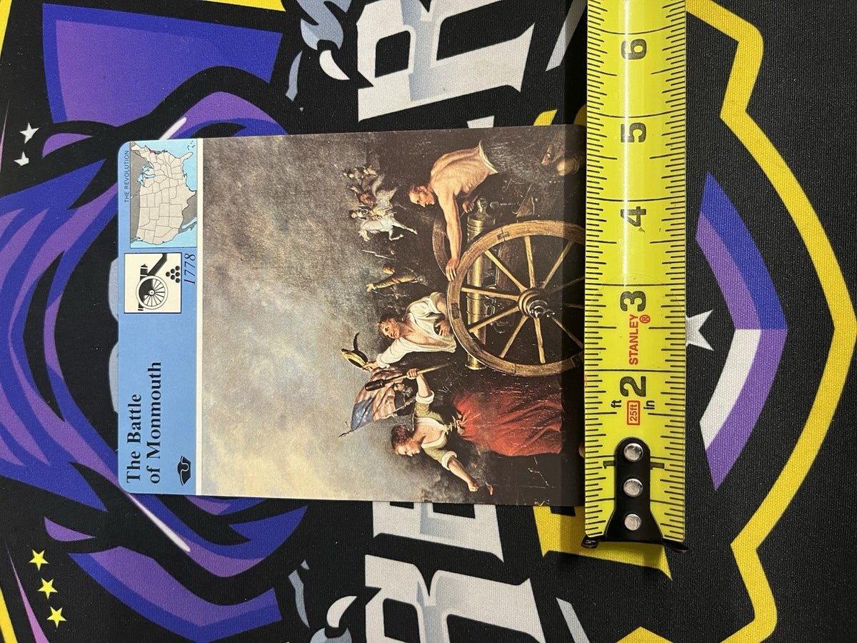1979 Panarizion The Battle Of Monmouth Card