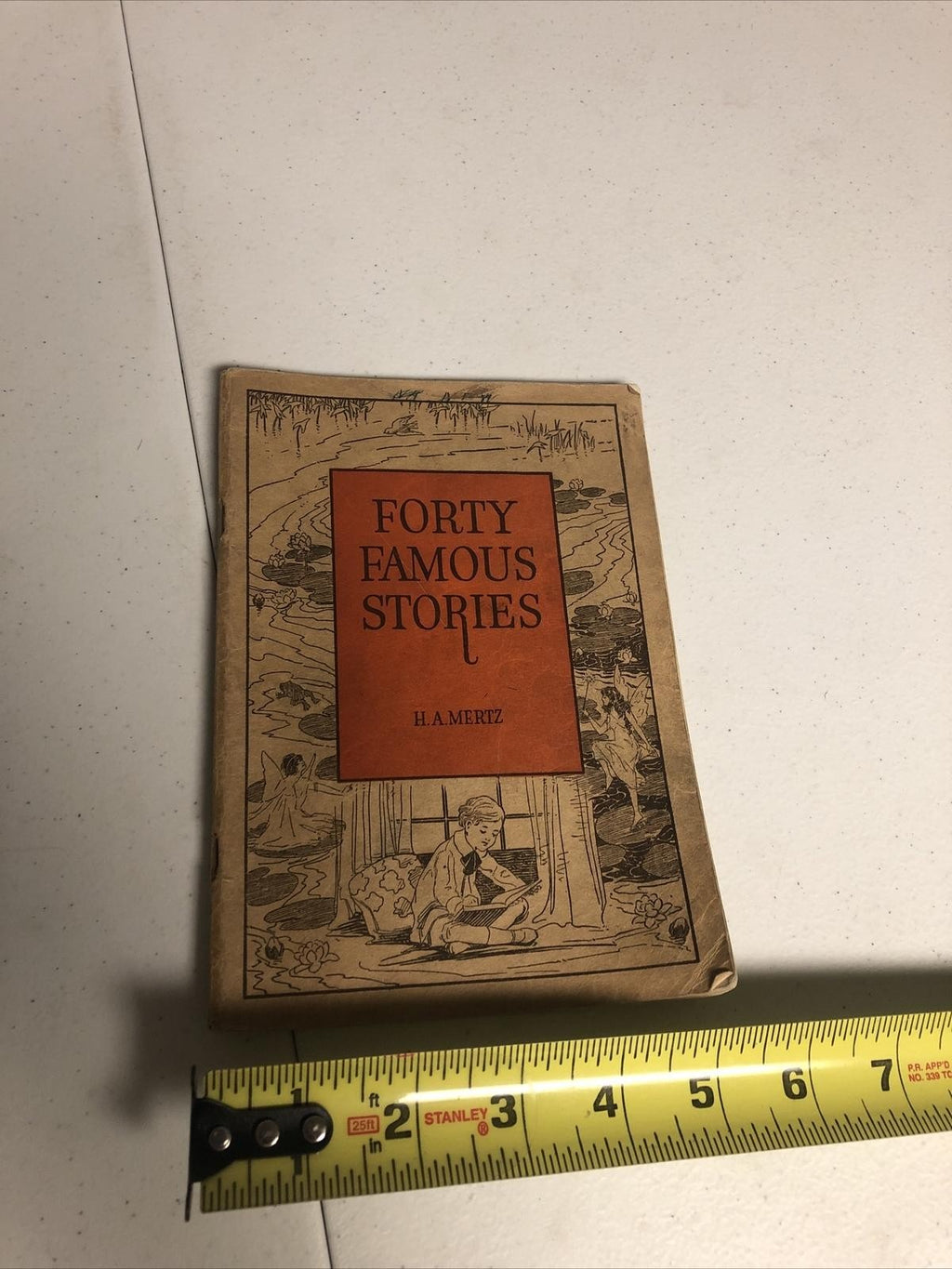 HA MERTZ- FORTY FAMOUS STORIES SOFTCOVER BOOK. 1928
