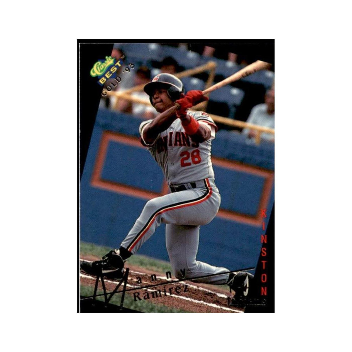 1993 Classic Best Gold Many Ramirez Kinston Indians #124