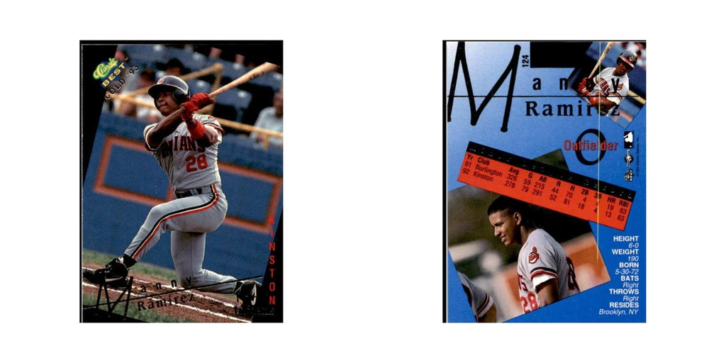 1993 Classic Best Gold Many Ramirez Kinston Indians #124