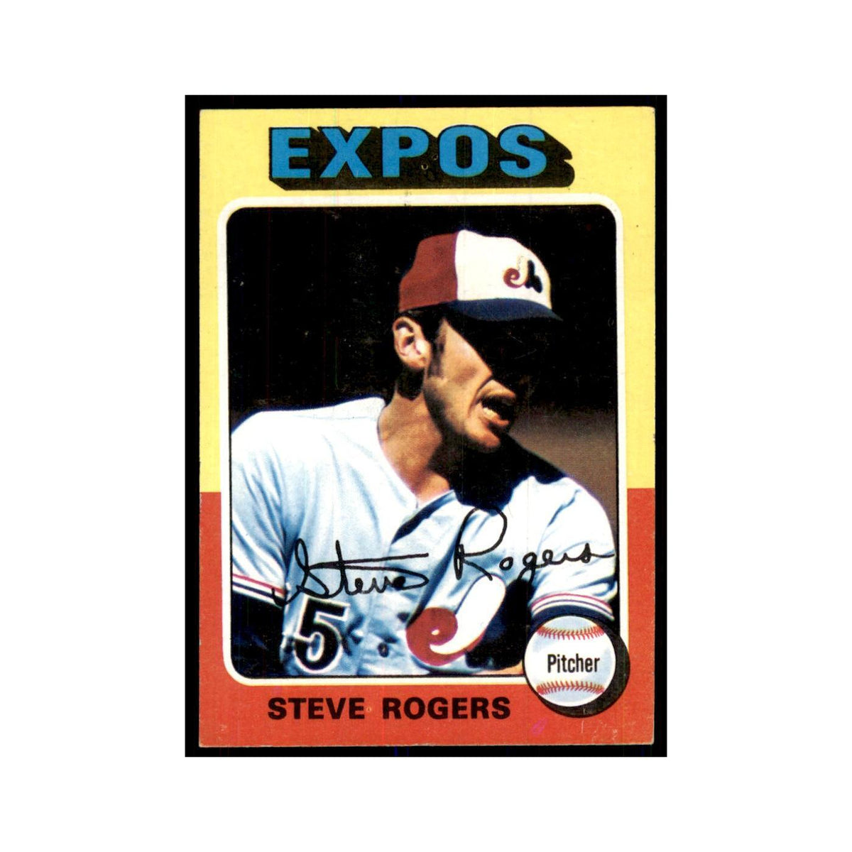 1975 Topps Steve Rogers Montreal Expos #173