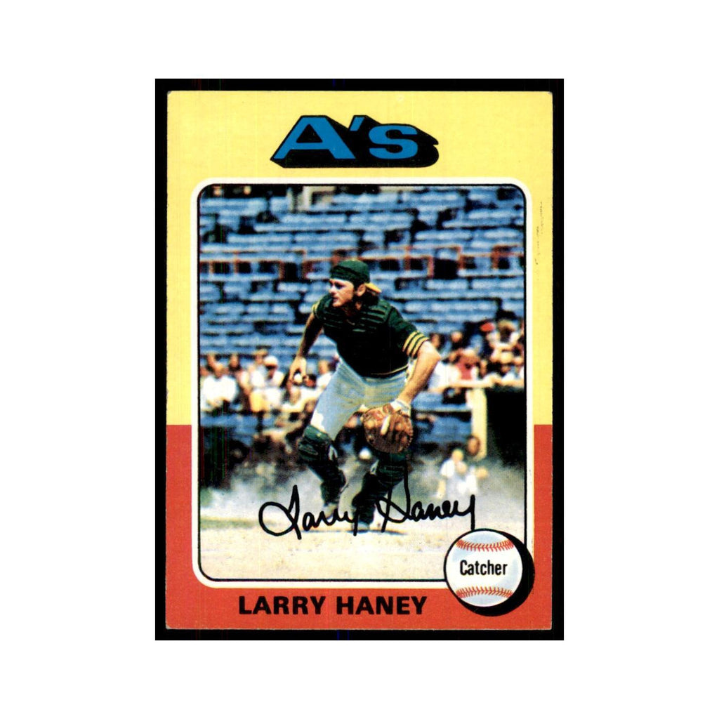 1975 Topps Larry Haney Athletics #626