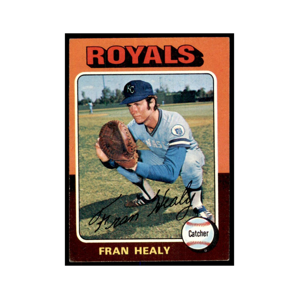 1975 Topps Fran Healy Royals #251