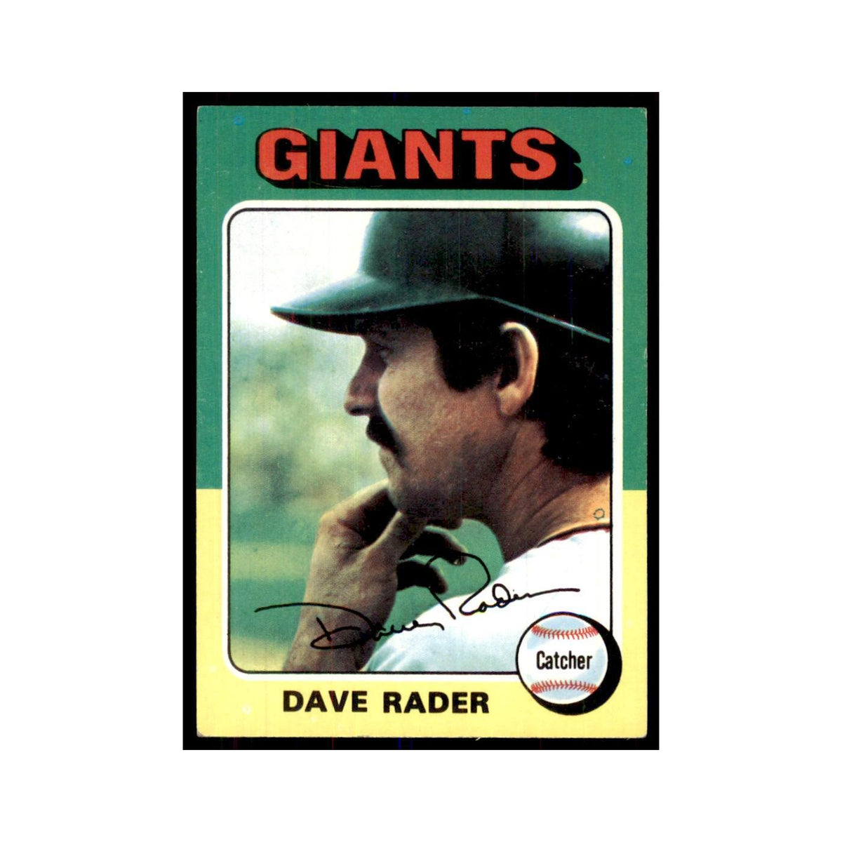 1975 Topps Dave Rader Giants #31
