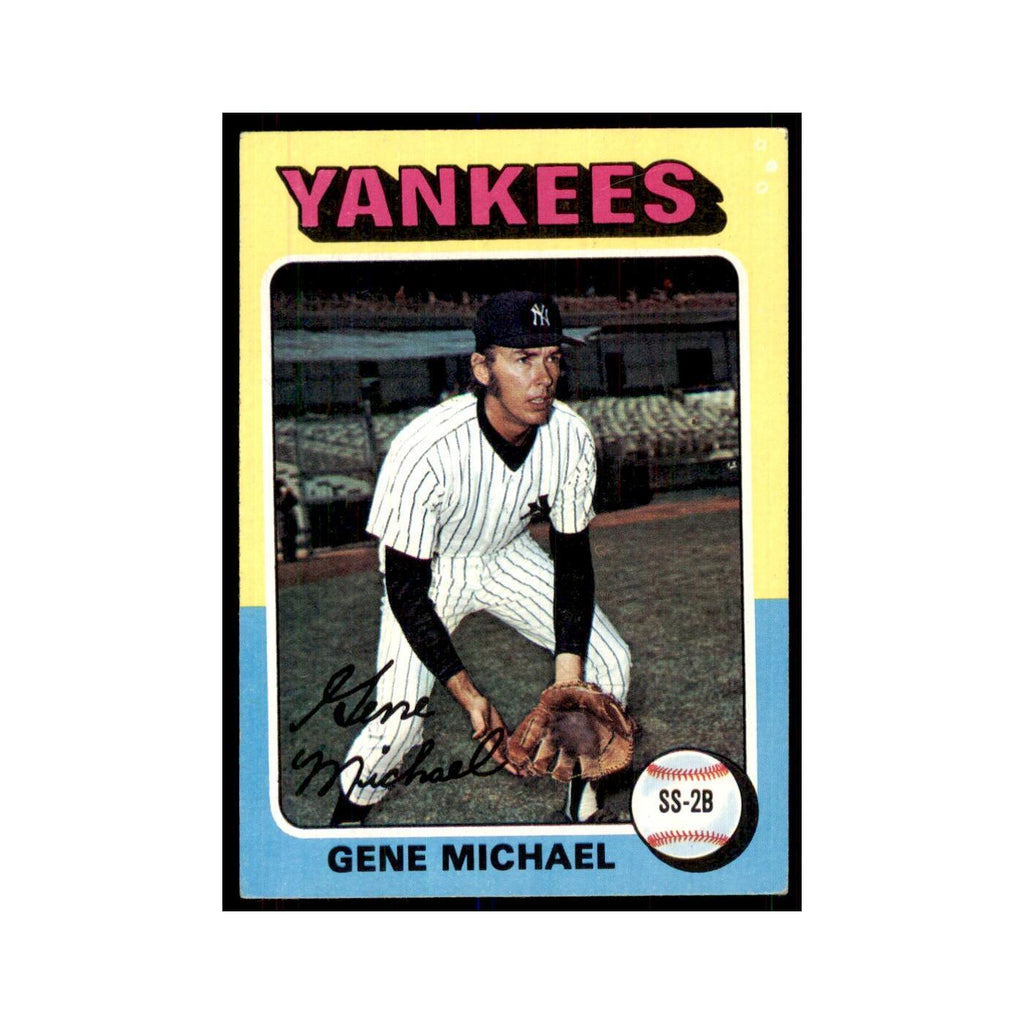 1975 Topps Gene Michael Yankees #608