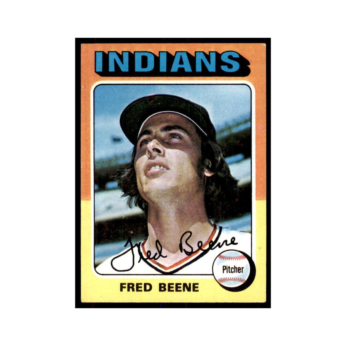 1975 Topps Fred Beene Indians #181