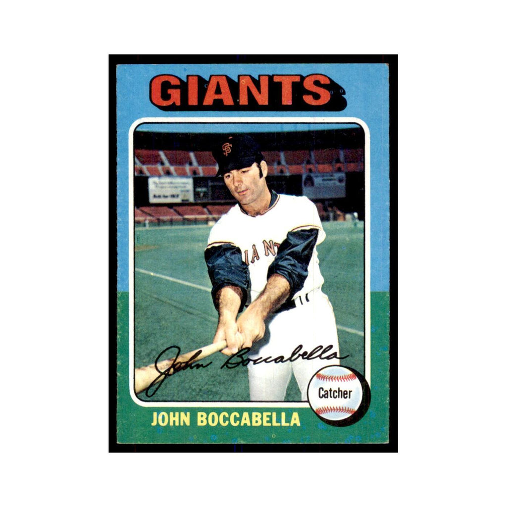 1975 Topps John Boccabella Giants #553