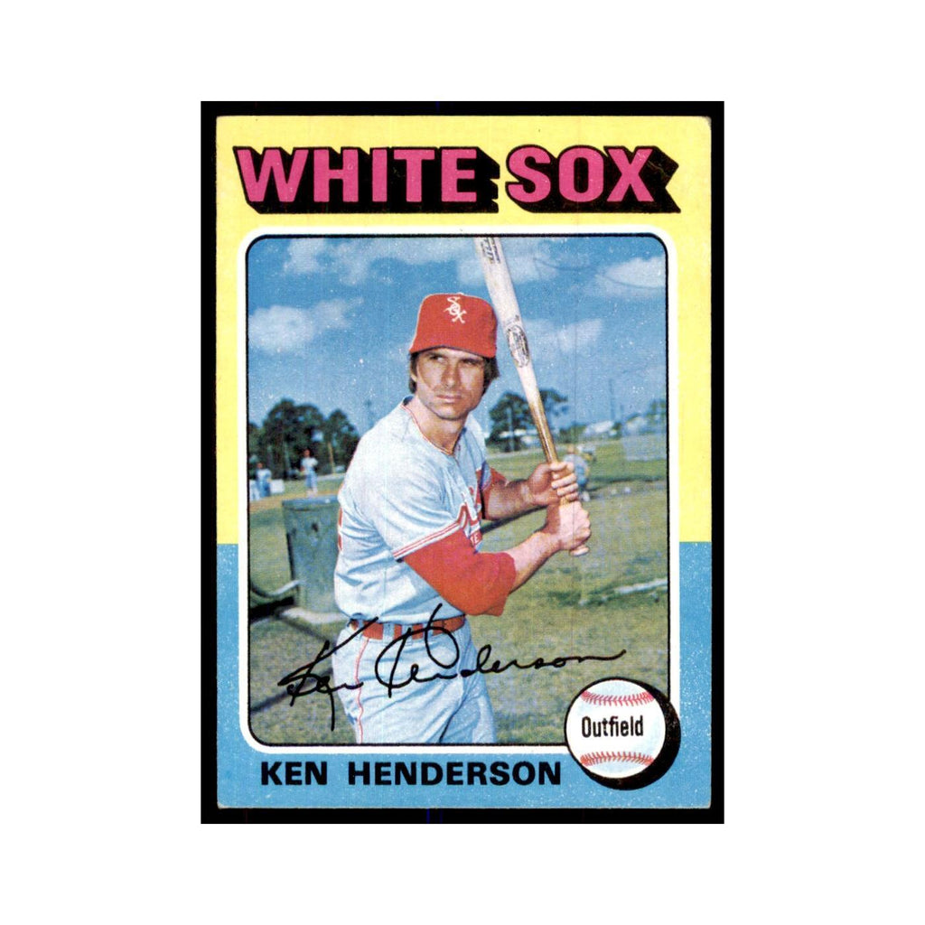 1975 Topps Ken Henderson White Sox #59