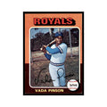 1975 Topps Vada Pinson Royals #295