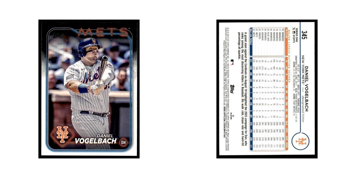 2024 Topps Series 1 Daniel Vogelbach Mets #345