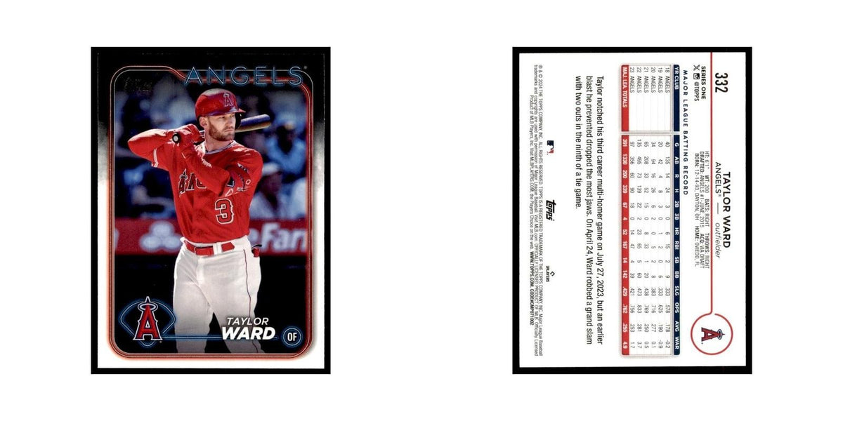 2024 Topps Series 1 Taylor Ward Angels #332