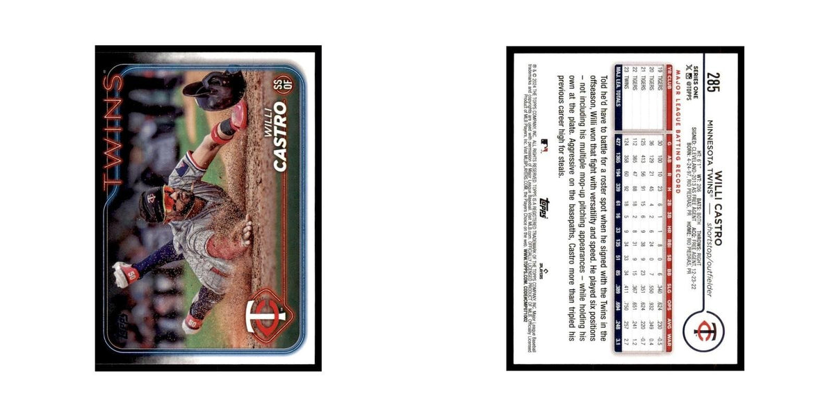 2024 Topps Series 1 Willi Castro Twins #285