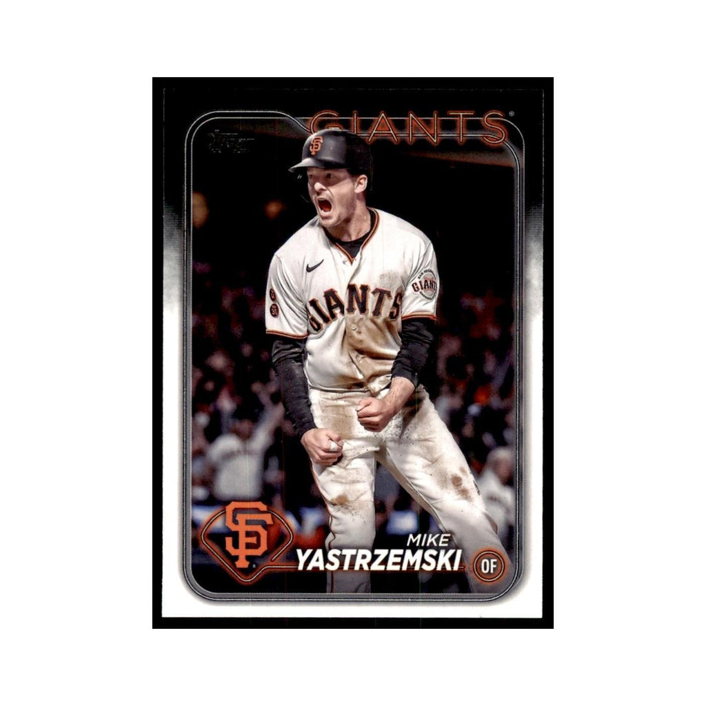 2024 Topps Series 1 Mike Yastrzemski Giants #124