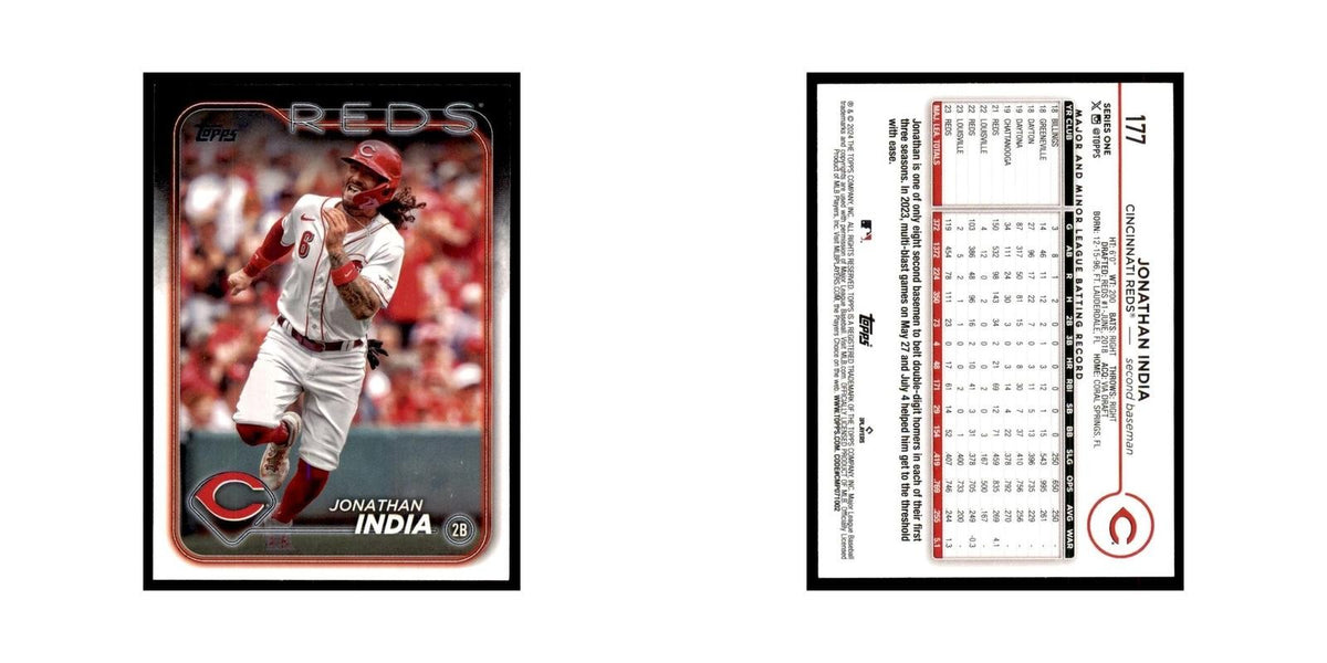 2024 Topps Series 1 Jonathan India Reds #177