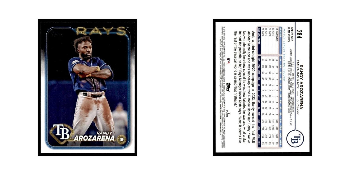 2024 Topps Series 1 Randy Arozarena Rays #284
