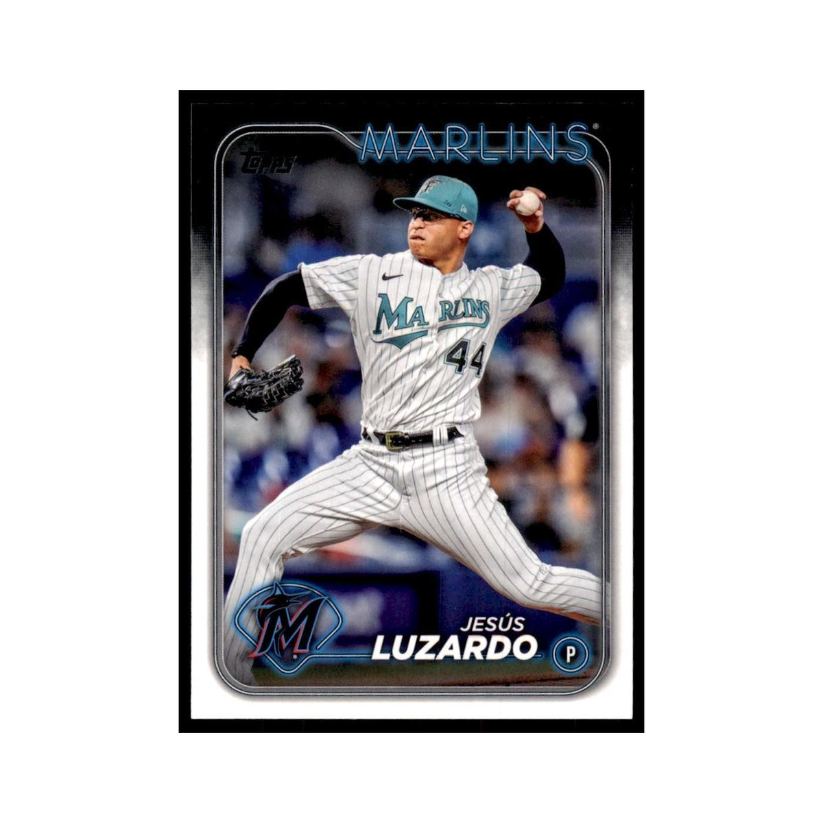 2024 Topps Series 1 Jesus Luzardo 1 Marlins #123
