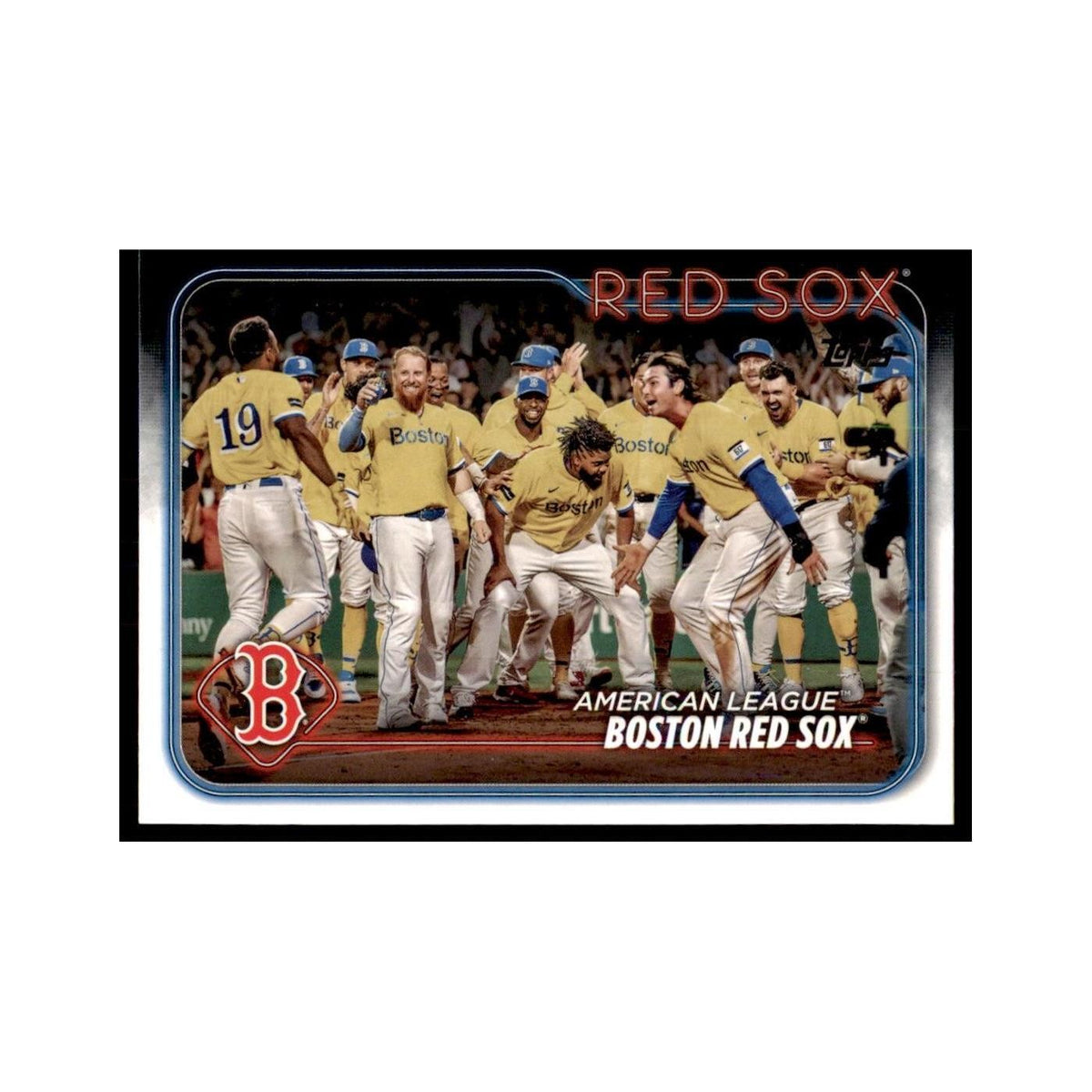 2024 Topps Series 1 Boston Red Sox Red Sox #288