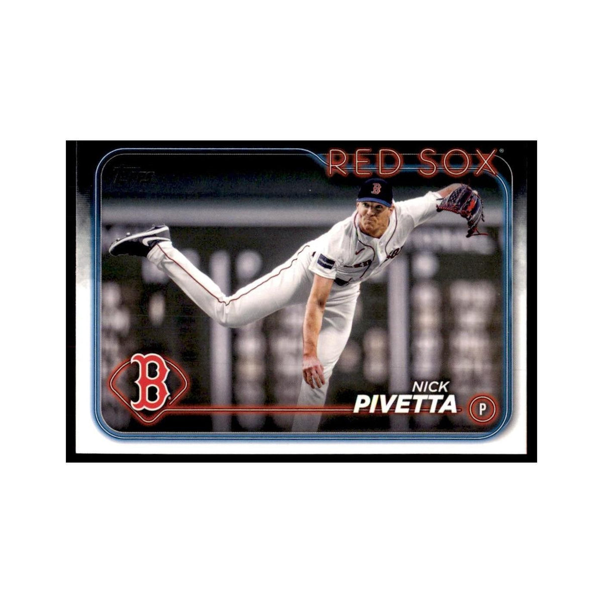 2024 Topps Series 1 Nick Pivetta Red Sox #17