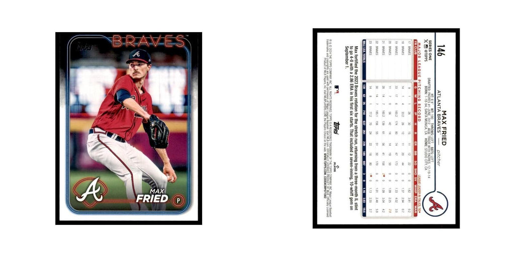 2024 Topps Series 1 Max Fried Braves #146