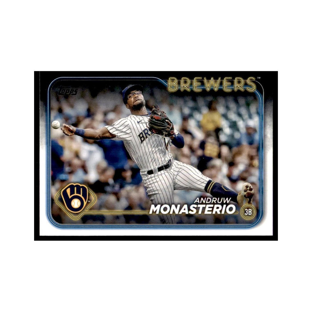 2024 Topps Series 1 Andruw Monasterio Brewers #240