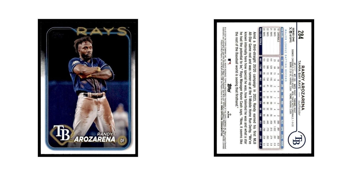 2024 Topps Series 1 Randy Arozarena Rays #284