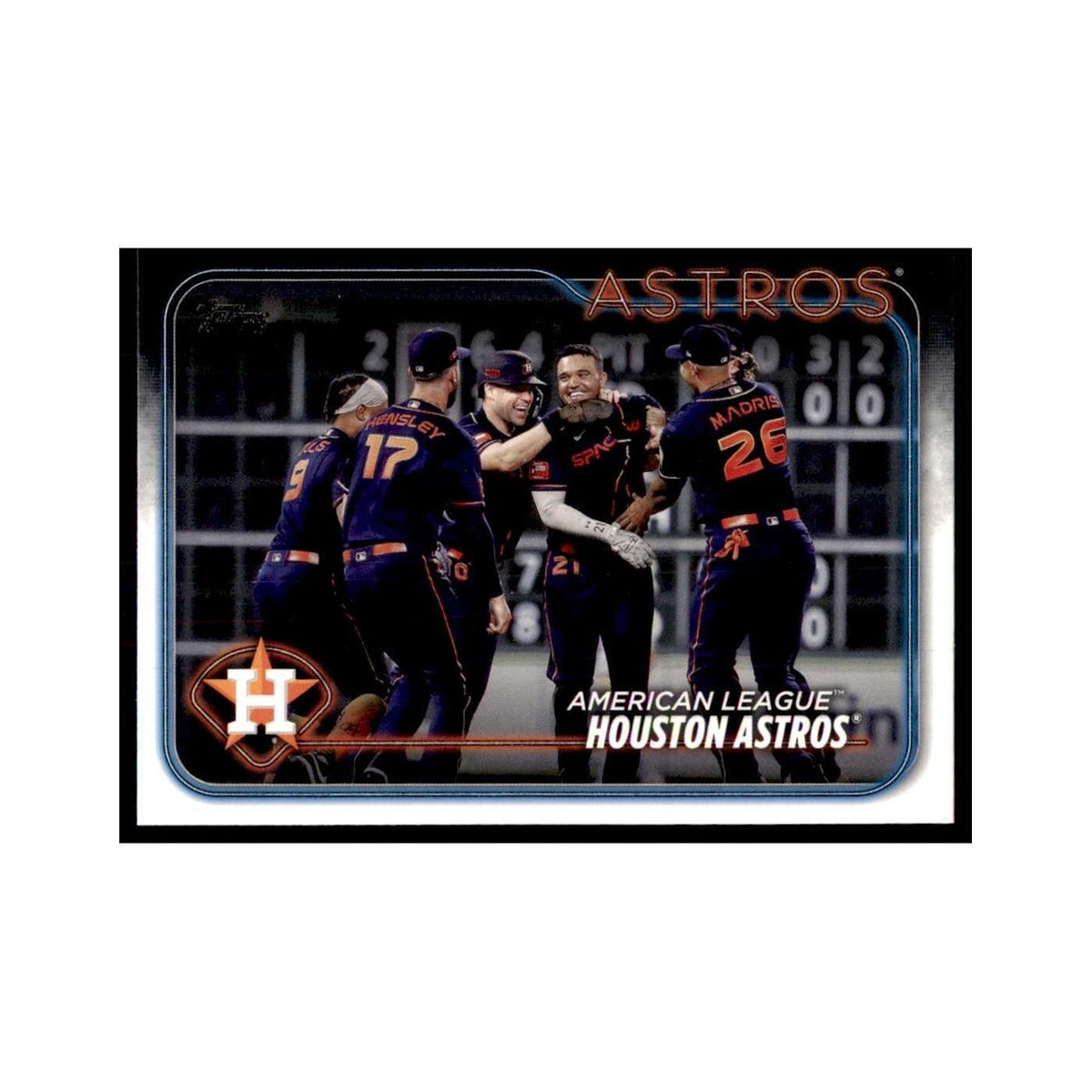 2024 Topps Series 1 Houston Astros Astros #132