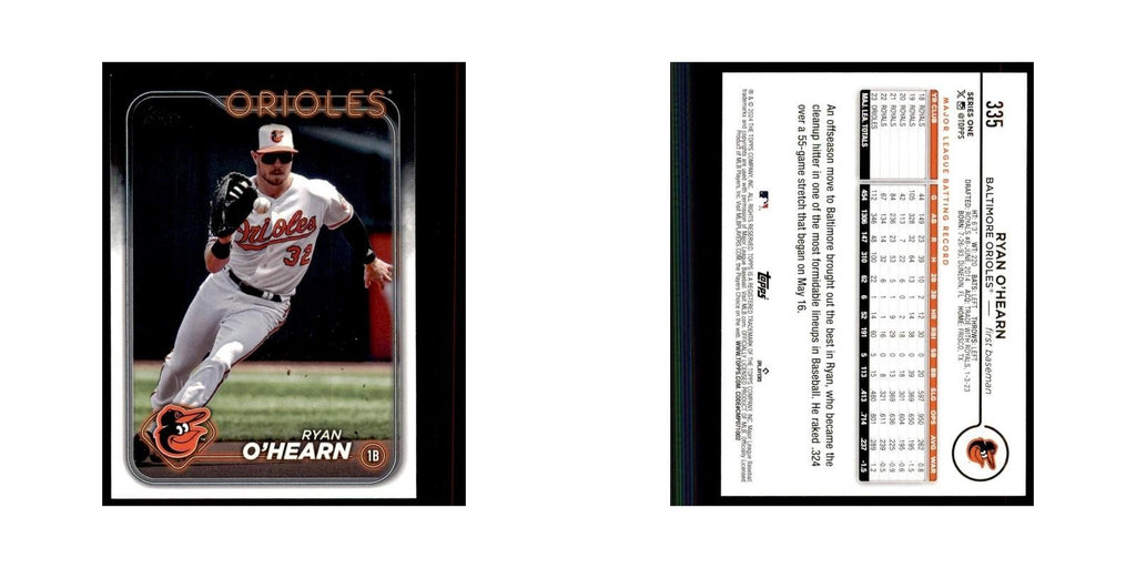 2024 Topps Series 1 Ryan O'Hearn Orioles #335