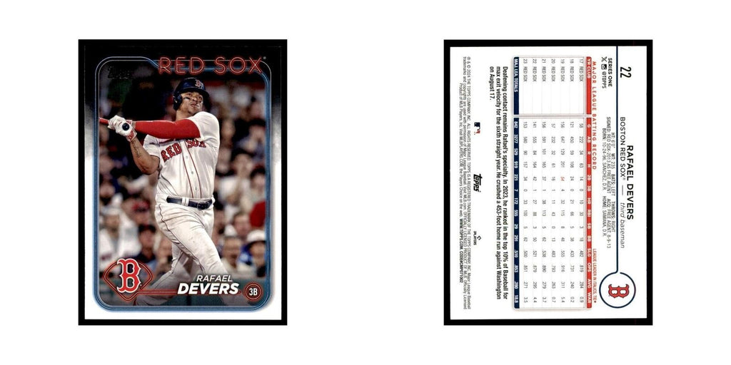 2024 Topps Series 1 Rafael Devers Red Sox #22