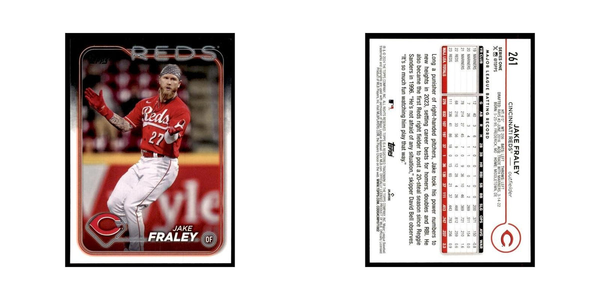 2024 Topps Series 1 Jake Fraley Reds #261
