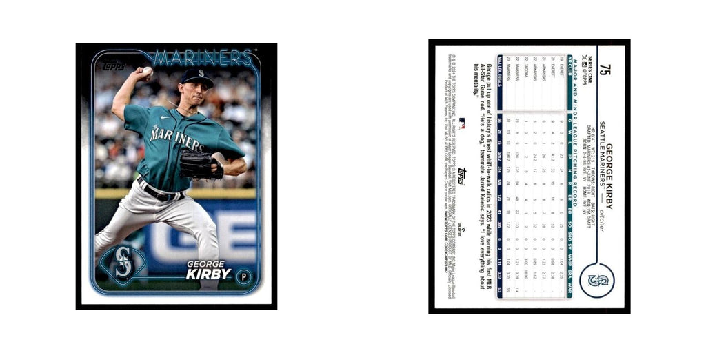 2024 Topps Series 1 George Kirby Mariners #75