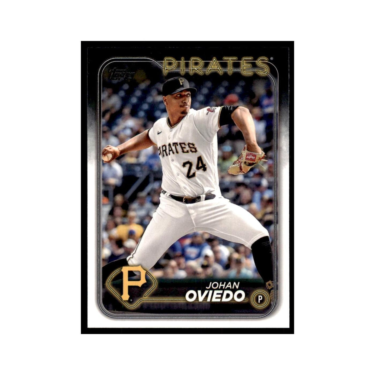 2024 Topps Series 1 Johan Oviedo Pirates #65