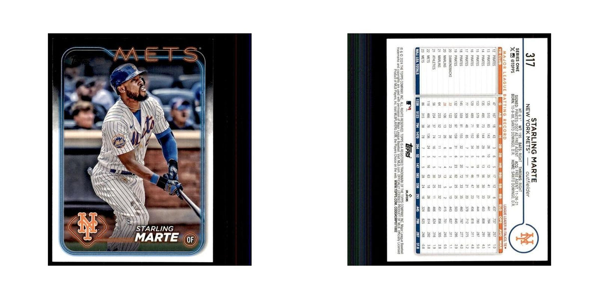 2024 Topps Series 1 Starling Marte Mets #317