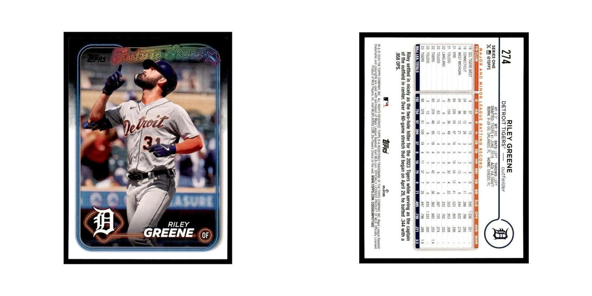 2024 Topps Series 1 Riley Greene Tigers #274