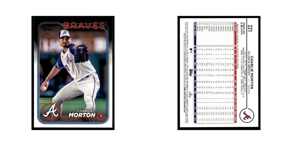 2024 Topps Series 1 Charlie Morton Braves #221
