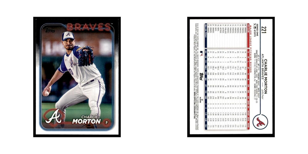 2024 Topps Series 1 Charlie Morton Braves #221