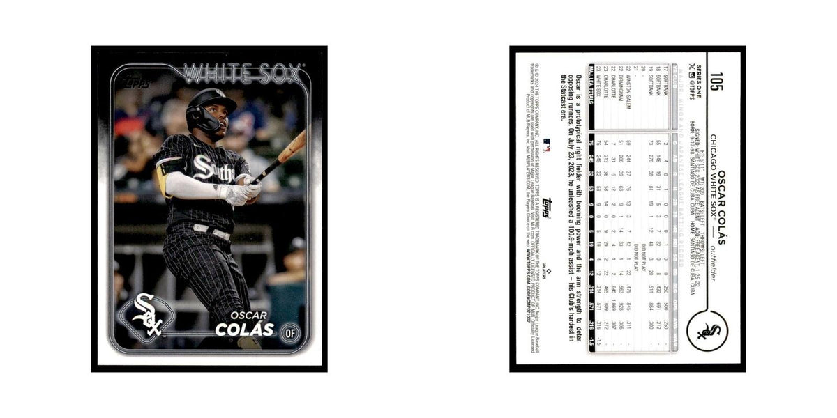 2024 Topps Series 1 Oscar Colas 1 White Sox #105