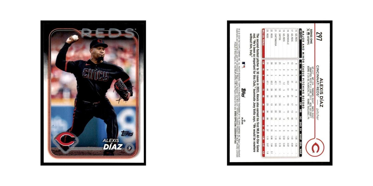 2024 Topps Series 1 Alexis Diaz 1 Reds #297
