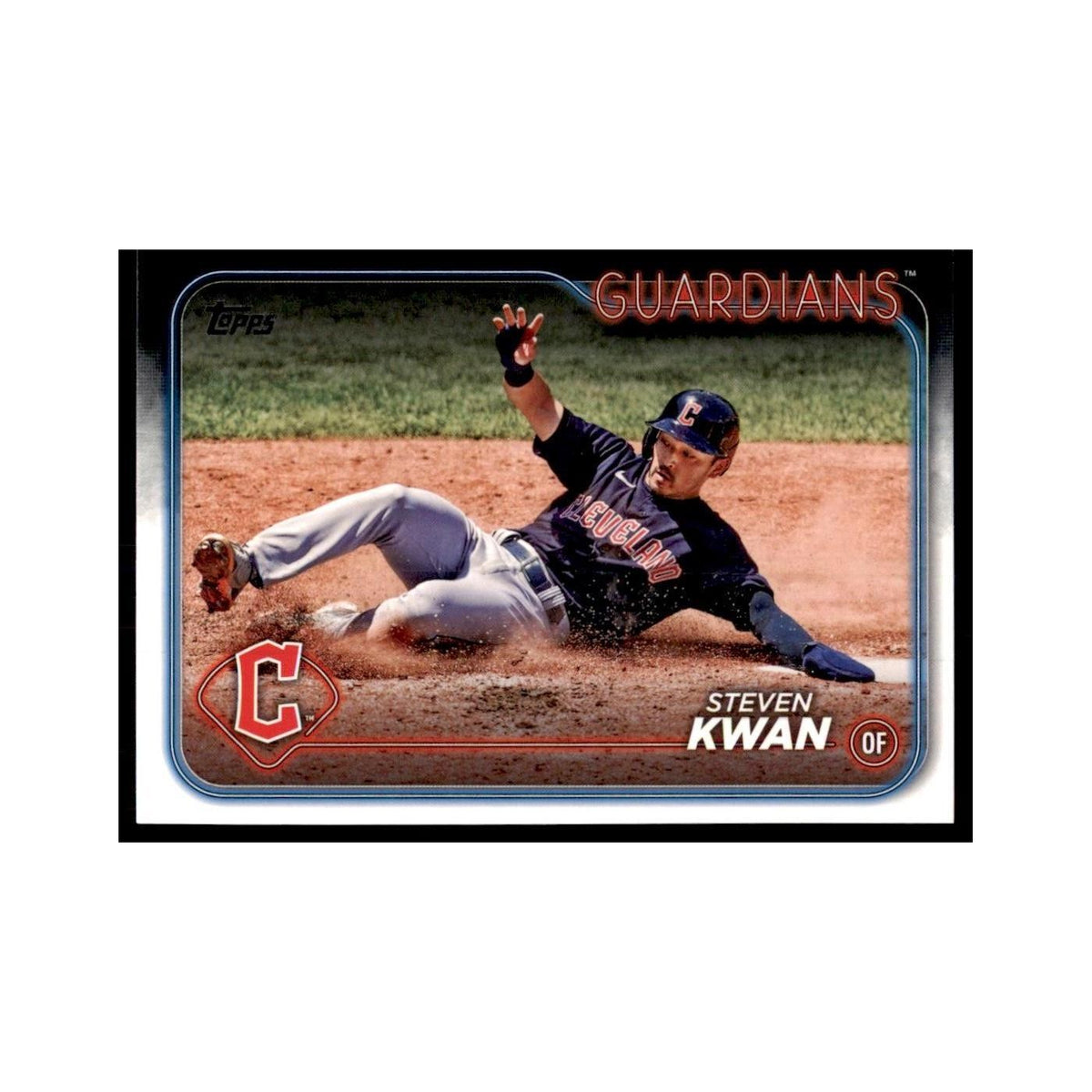 2024 Topps Series 1 Steven Kwan Guardians #312