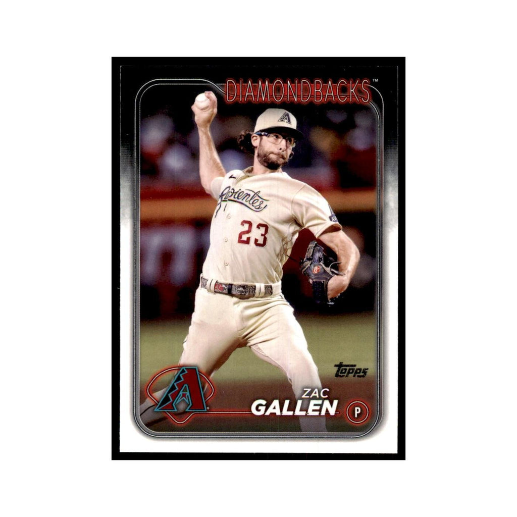 2024 Topps Series 1 Zac Gallen Diamondbacks #110