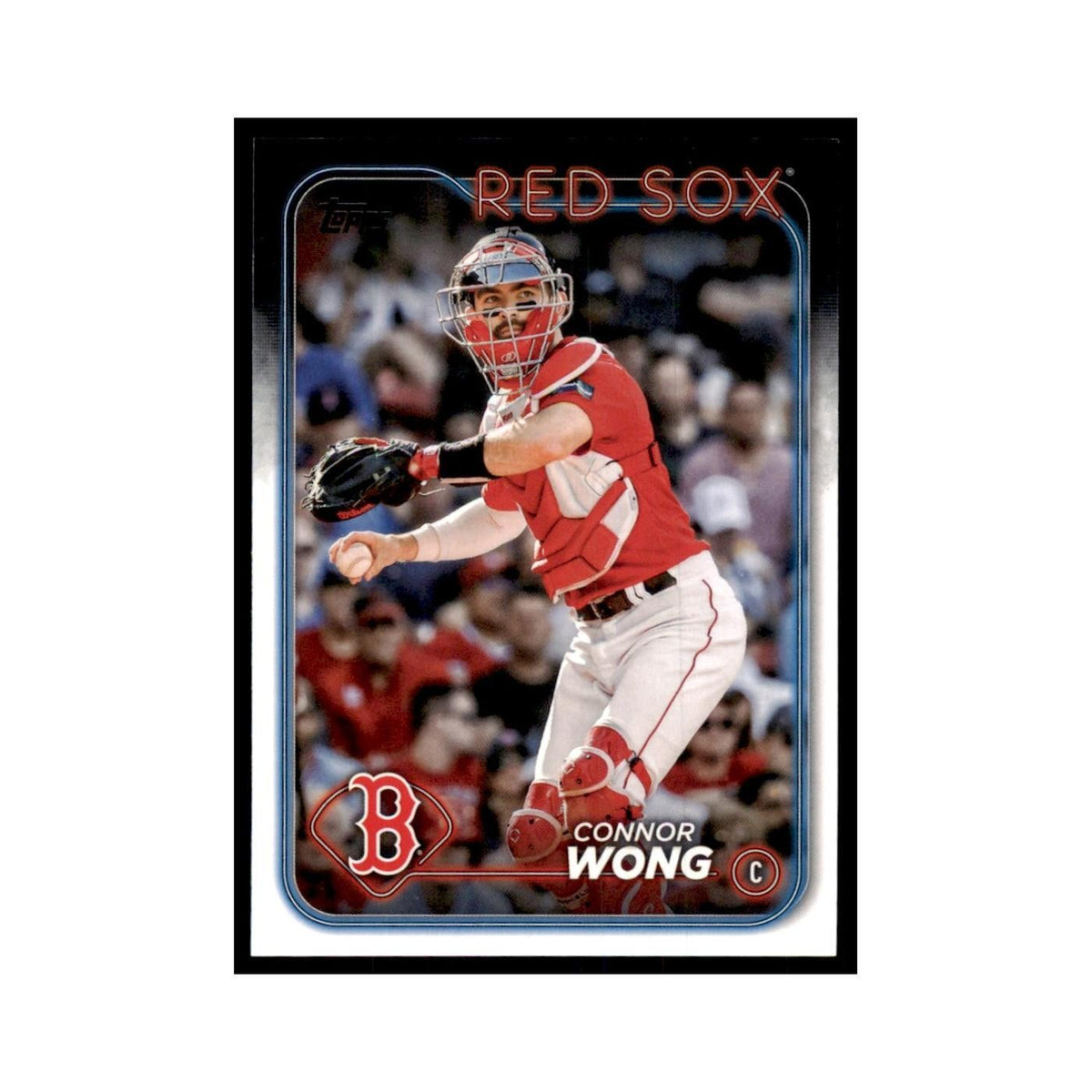 2024 Topps Series 1 Connor Wong Red Sox #104