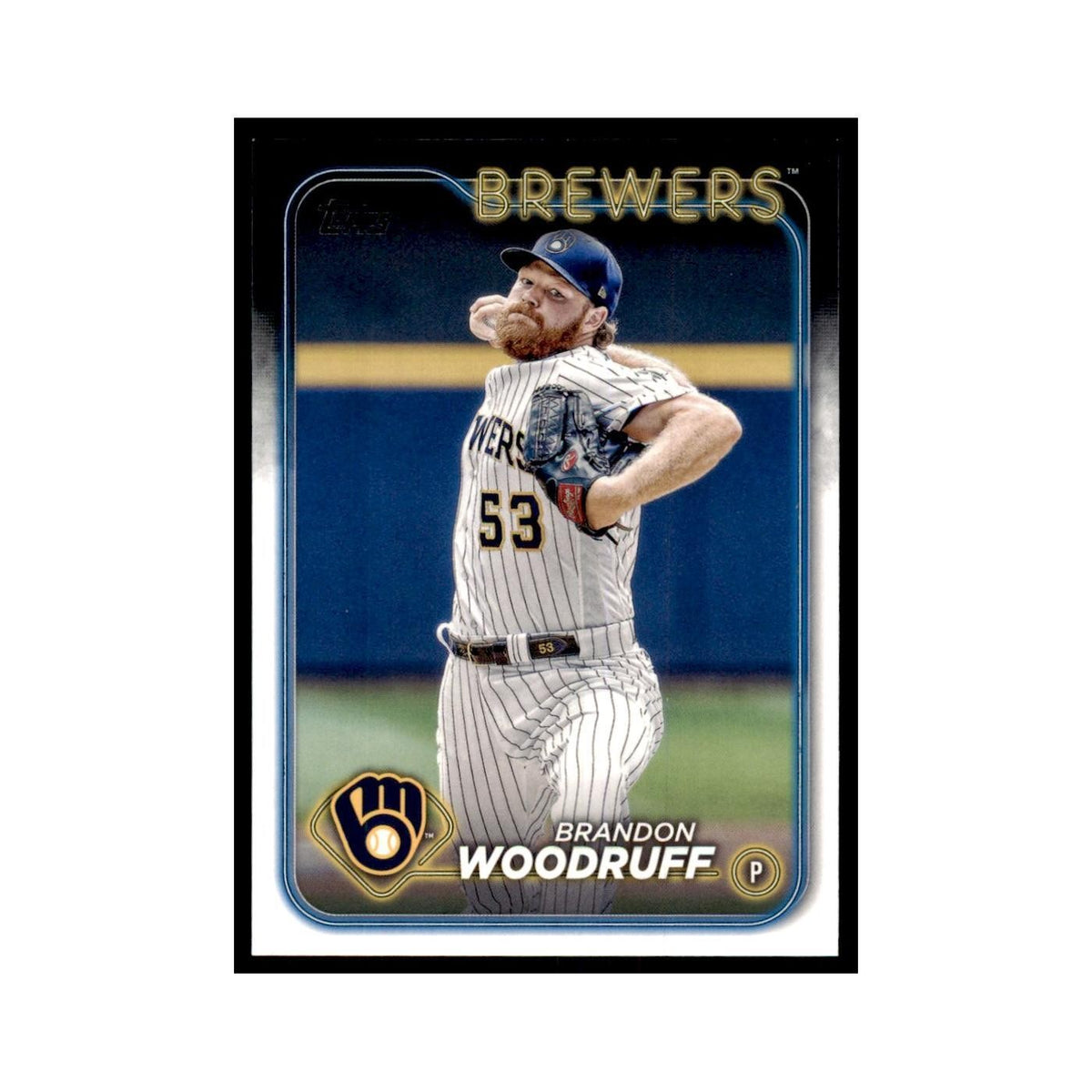 2024 Topps Series 1 Brandon Woodruff Brewers #103